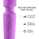 Silicone Vibrator Wand